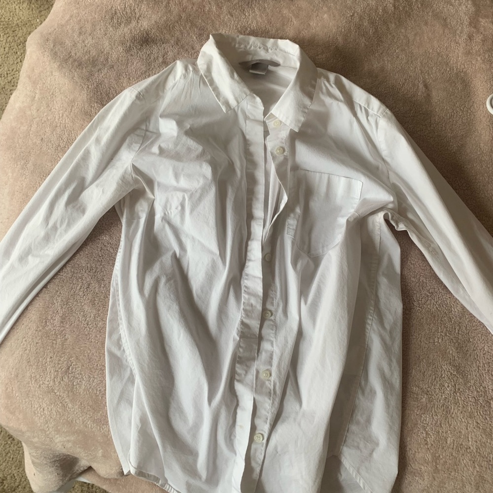White Button Up Shirt